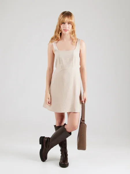 ABOUT YOU Rochie deschis bej