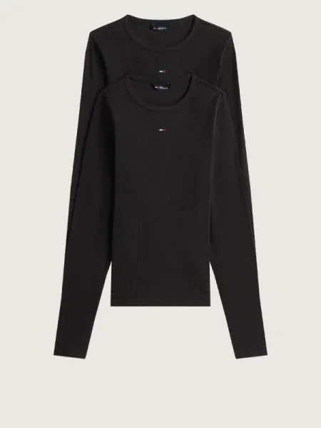 Tommy Jeans Bluză negru