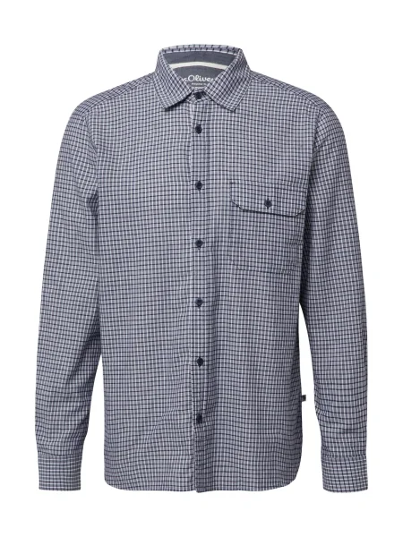 S.Oliver Košile námořnická modř / offwhite