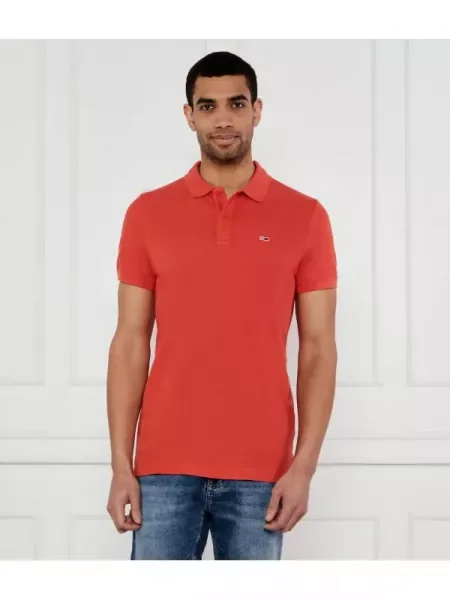 Tommy Jeans Tenisz póló piros