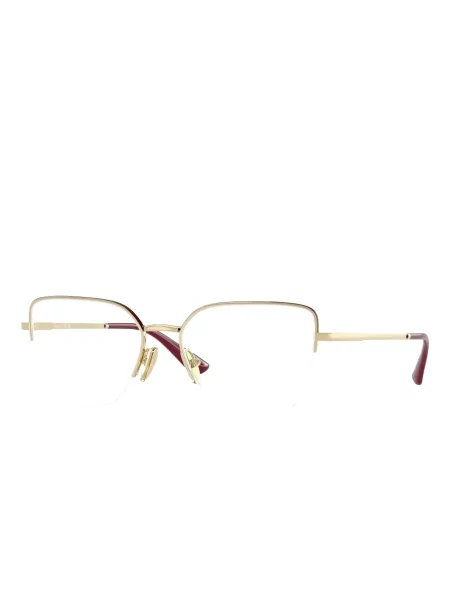 Ochelari de soare Vogue Eyewear cu imprimeu geometric auriu