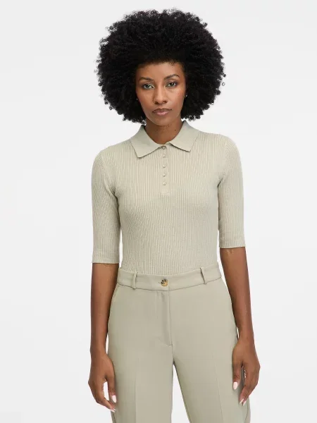 Tricou Orsay scurt gri