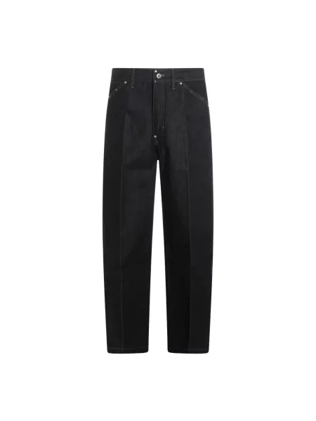 Jeansy Lemaire z ćwiekami szare