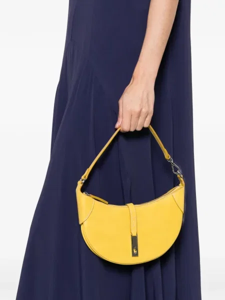 Pletena košulja Polo Ralph Lauren s autogramom bez rukava narančasta