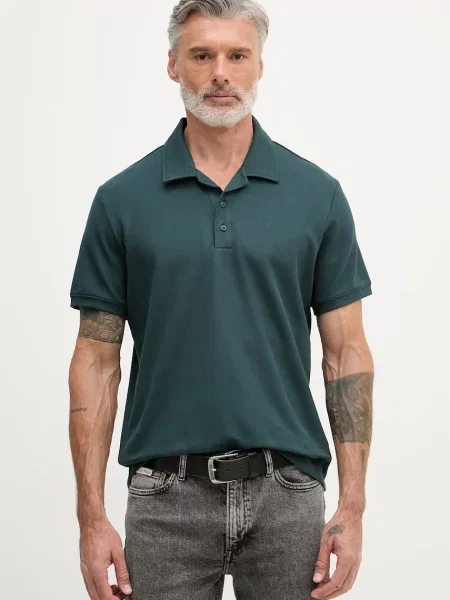 Polotričko Calvin Klein Jeans zelené