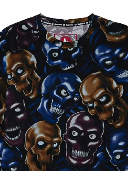 Tricou Supreme cu imagine negru