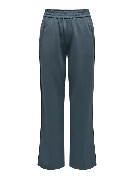 ONLY Pantaloni ONLWARM gri închis / negru alb