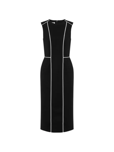 Rochie midi Moschino fără mâneci negru