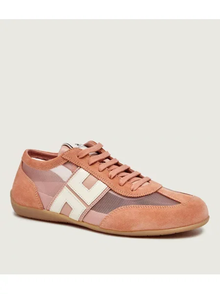 Elisabetta Franchi Sneakers cu adaos de piele | piele întoarsă