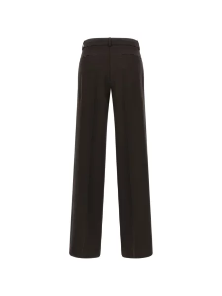Pantaloni P.a.r.o.s.h. evazate maro