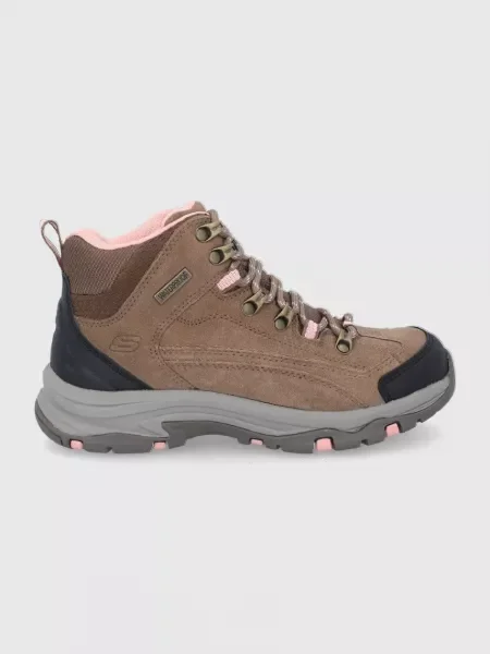 Pantofi Skechers maro