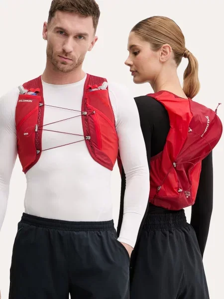 Tekaški brezrokavnik Salomon ACTIVE SKIN 8 rdeča