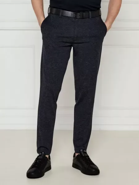 BOSS BLACK Chino nadrág P-Kaiton fekete