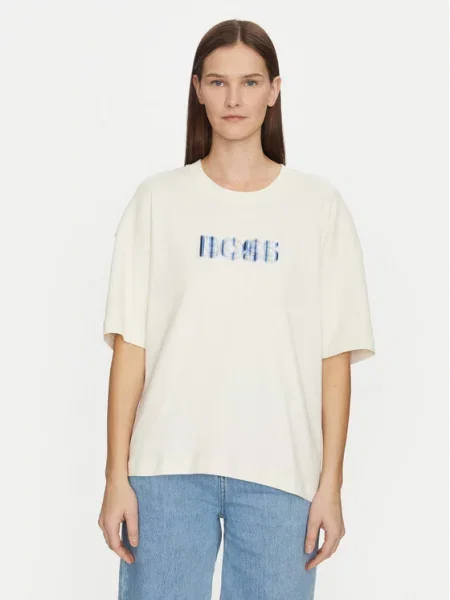 BOSS Tricou Crem