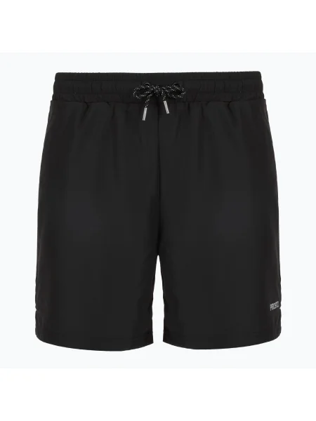 Pantaloni scurți de baie pentru bărbați PROSTO Basy black negru