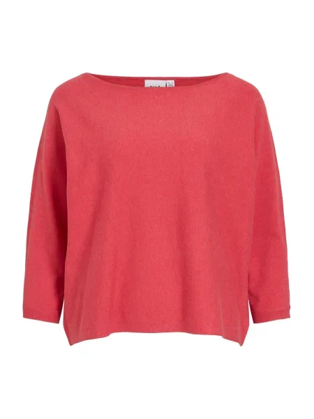 VILA Pulover VIMALU intens roșu