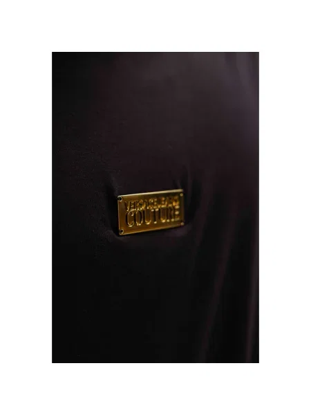 Koszulka Versace Jeans Couture z logo czarna
