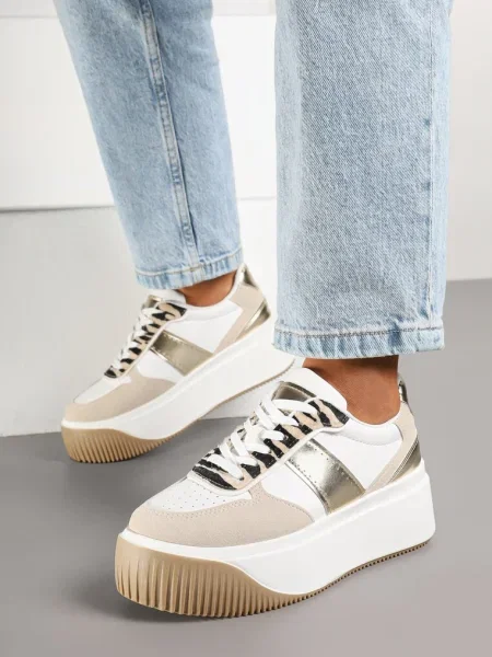 Sneakers Fonarien Culori mixte alb