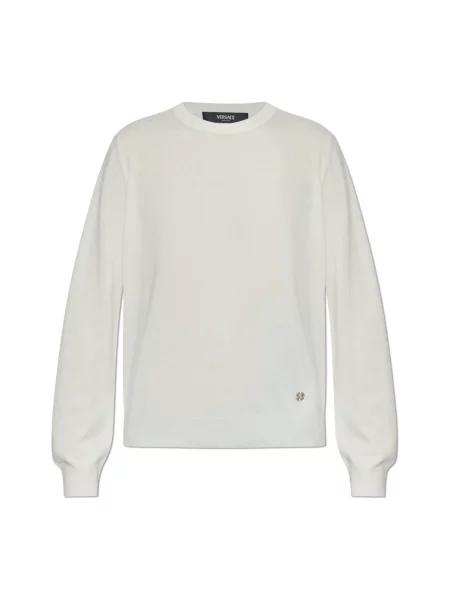 Sweter Versace beżowy