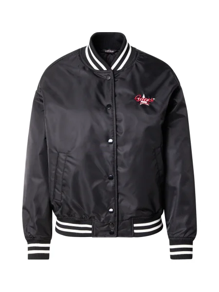Guess Jeans Geacă bomber negru