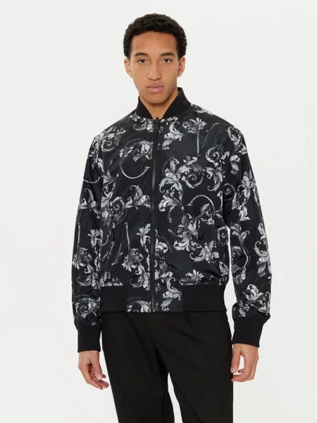 Versace Jeans Couture Демісезонна куртка чорний