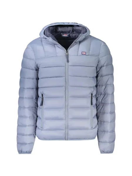 Geacă Norwegian Rain cu glugă albastru