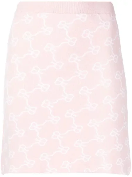 Mała mały spódnica mini Rokh różowa