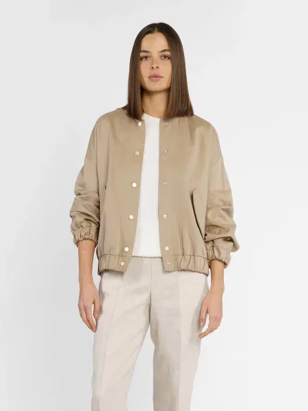 Бомбер Arber бежевий