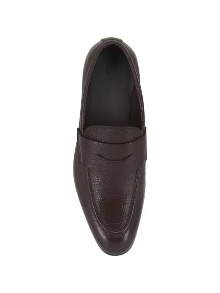 Pantofi loafer G. Brown Shoes din piele maro