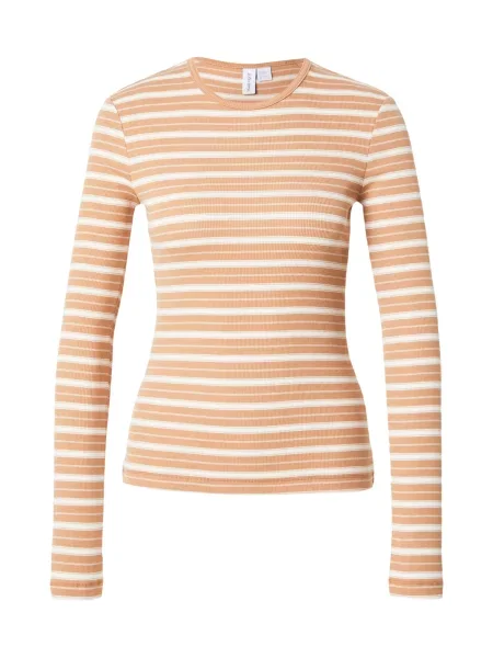 & Other Stories Tricou maro deschis alb