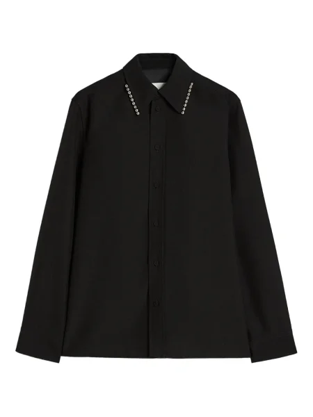 Риза Jil Sander мъниста черно