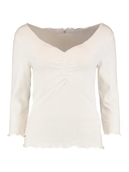 Hailys Tricou murdar alb