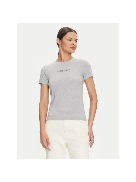 Футболка Guess Jeans серая