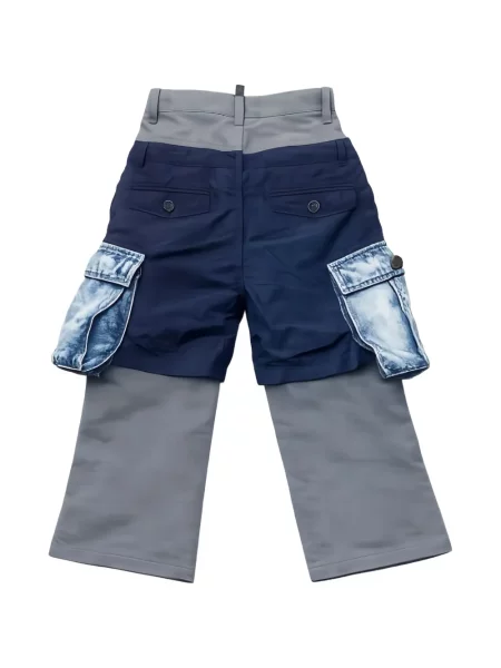 Dětské cargo kalhoty Dsquared2 šedé