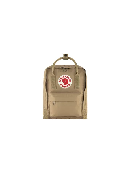 Fjallraven plecak Kanken Mini mały z aplikacją brązowy