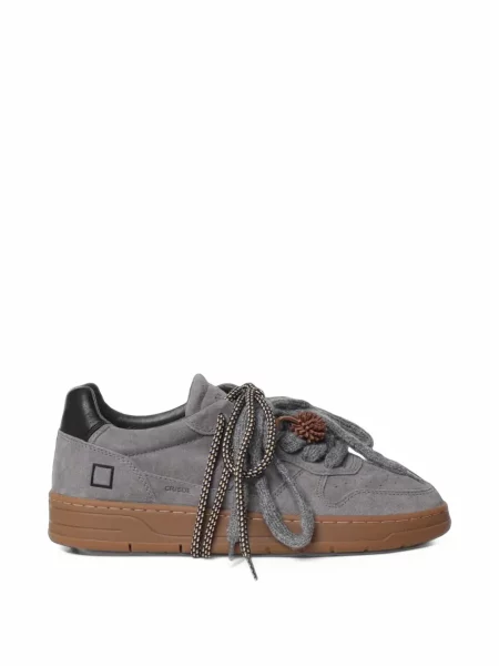 Sneakerși D.a.t.e. din dantelă gri