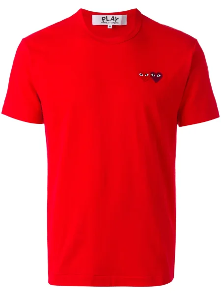 Tricou Comme Des Garcons Play cu broderie