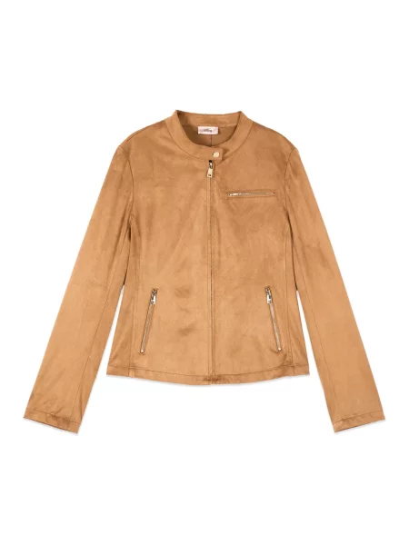 Kurtka Oltre ze stójką beżowa