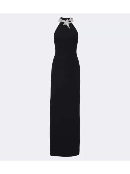 Rochie David Koma cu gât halter negru
