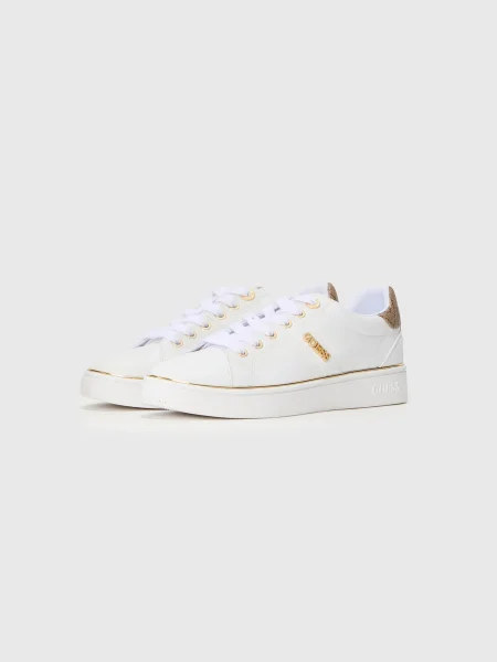 Sneakers Guess FLFBTZ alb