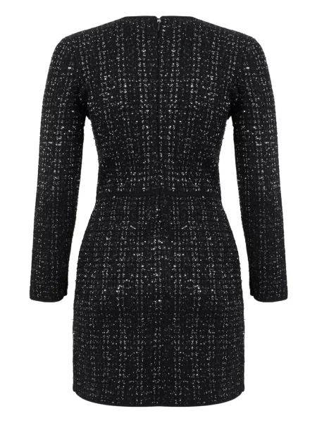 Rochie mini Veronica Beard tricotate de costum negru