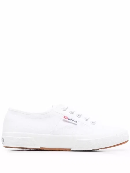 Sneakerși Superga clasici alb