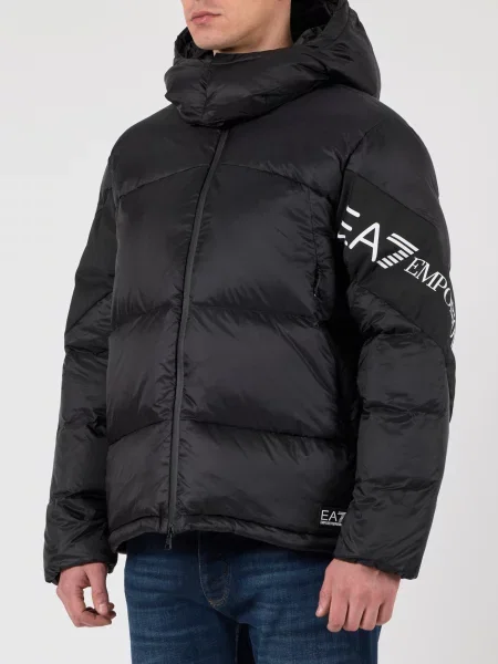 Пуховик Ea7 Emporio Armani чорний