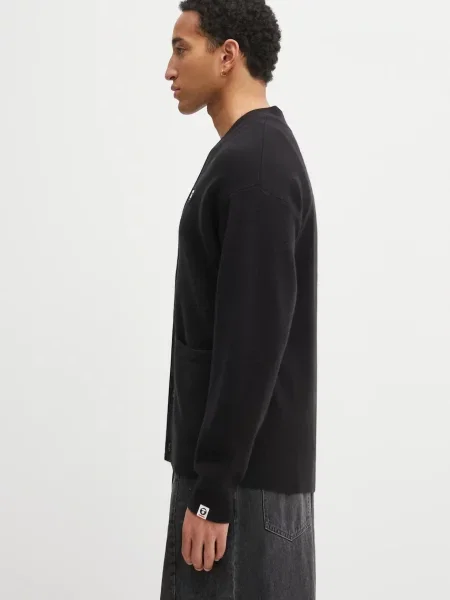 AAPE cardigan Now negru