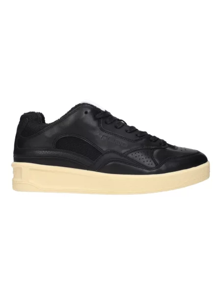 Sneakersy Jil Sander skórzane czarne