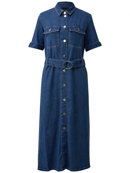 S.Oliver Dolga srajca temno modra