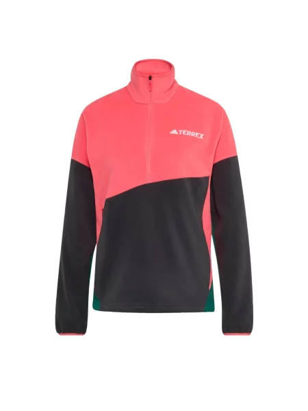ADIDAS TERREX Pulovere sport Multi Climawarm gri / verde / roz negru
