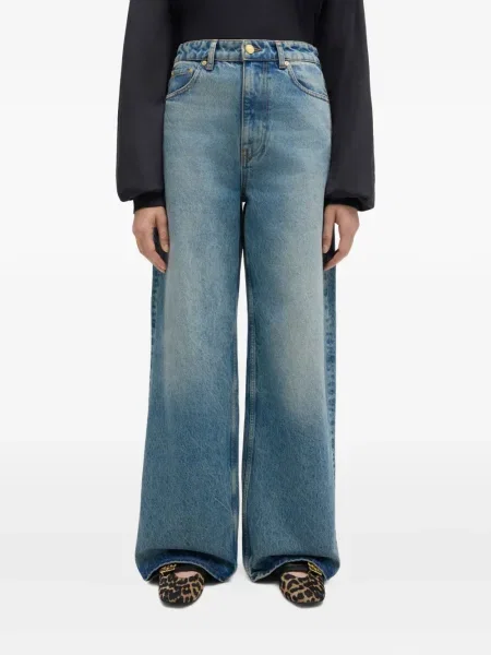 Blugi Ganni albastru