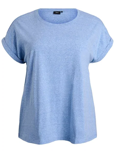 Zizzi Tricou Vava' albastru