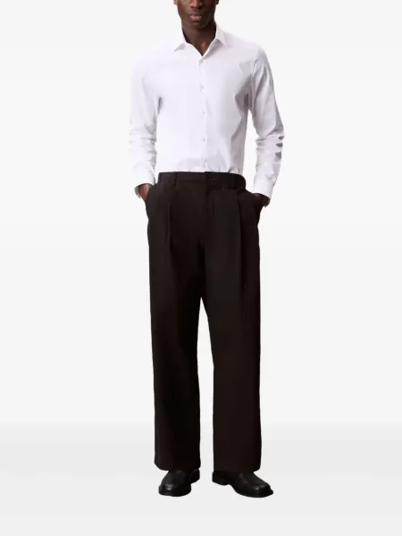 Cămașă Calvin Klein lungă alb